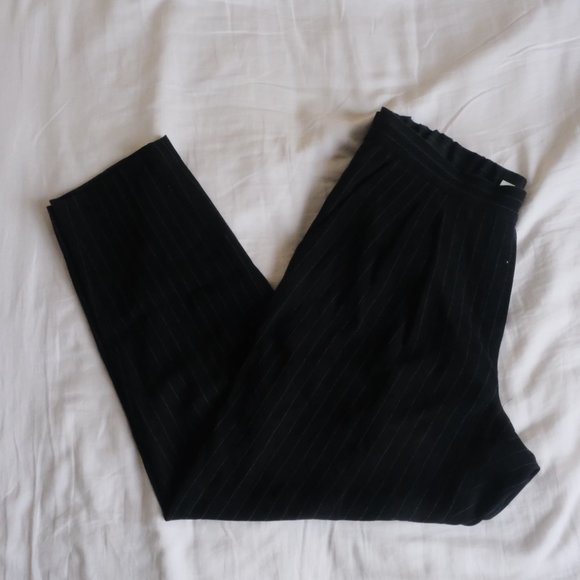 aritzia cohen pant - black pinstripe - Picture 2 of 6